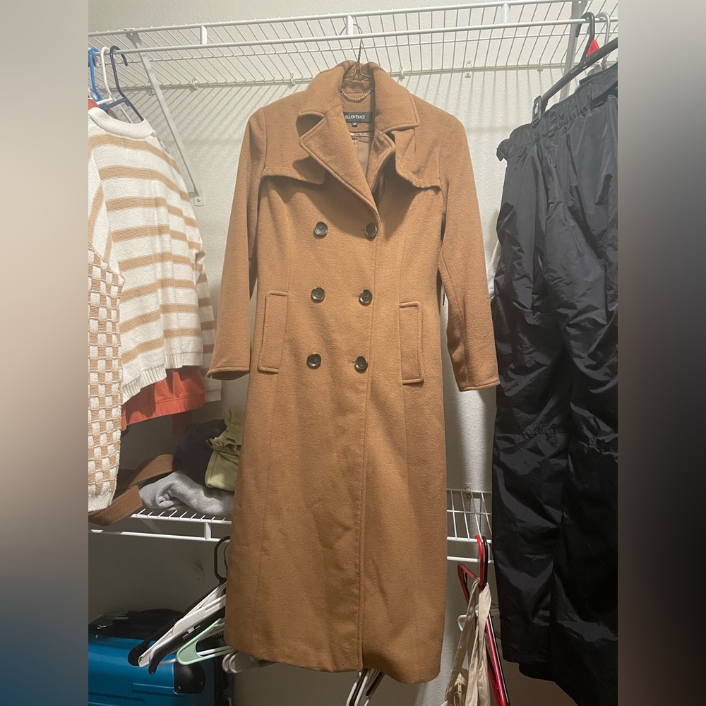 Double Button Trench Coat